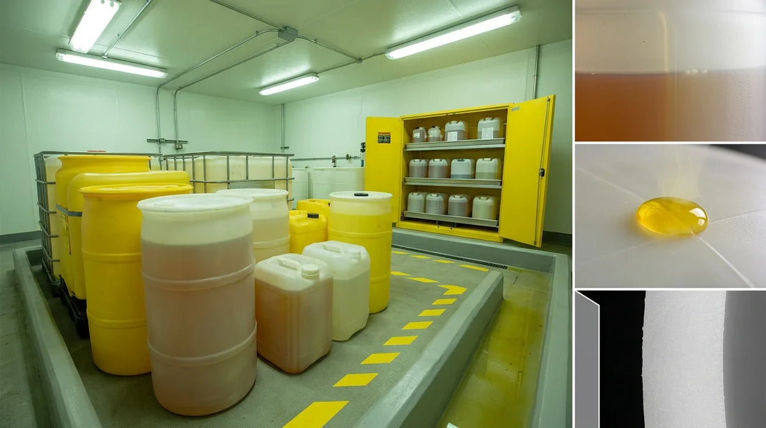 Tehlikeli Atık, Asit ve Kimyasal Depolama İçin Korozyon Dirençli Plastik Konteynerler