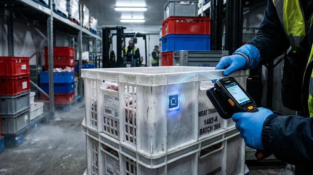 Sabit Plastik Et Kutularında RFID Çip Entegrasyonu ile Kesintisiz Soğuk Zincir Takibi