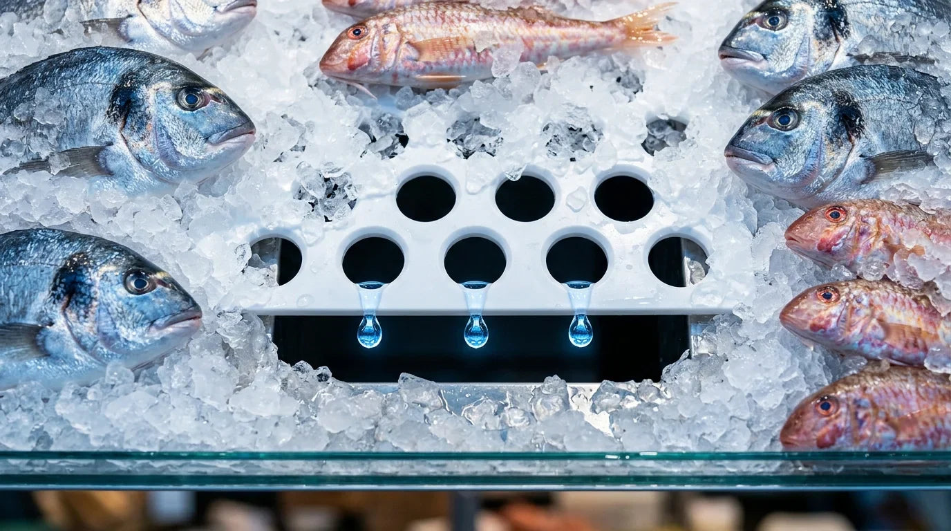 Taze Deniz Ürünü Teşhir Vitrinlerinde Delikli (Perforated) Tepsilerin Buz Çözünme Dinamiklerine Etkisi