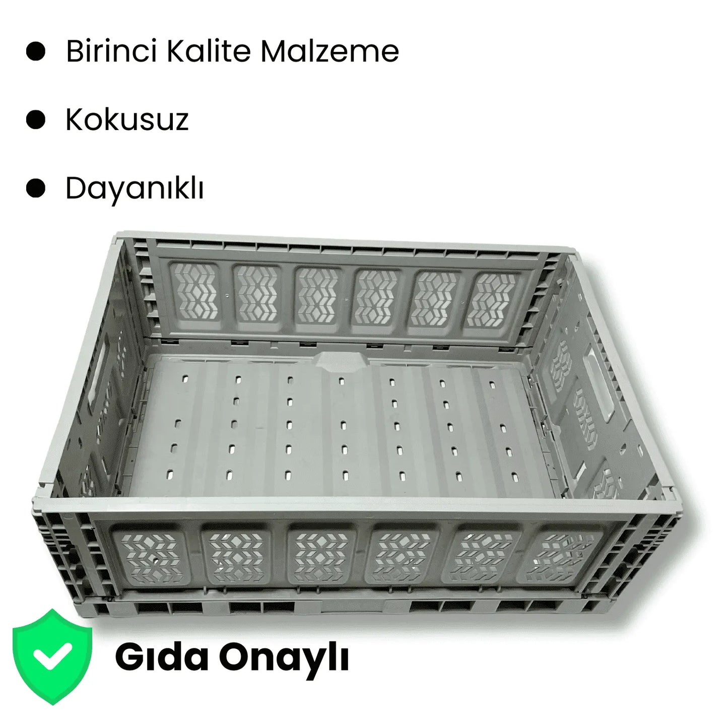 Katlanır Kasa 60x40x23 cm