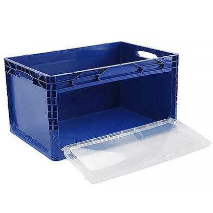 Yandan Kapaklı Plastik Kasa 60x40x32 cm