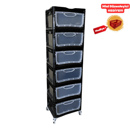 Yandan Kapaklı Plastik Kasa 40x30x22 cm