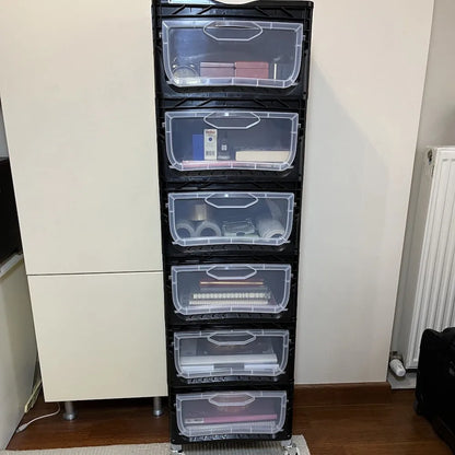 Yandan Kapaklı Plastik Kasa 40x30x22 cm