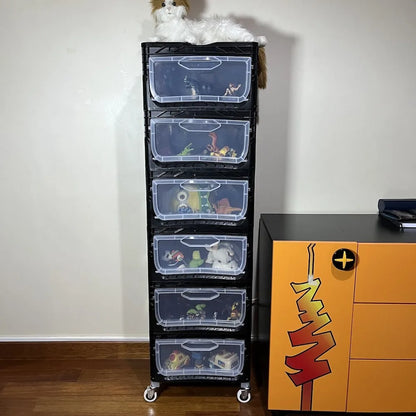 Yandan Kapaklı Plastik Kasa 40x30x22 cm