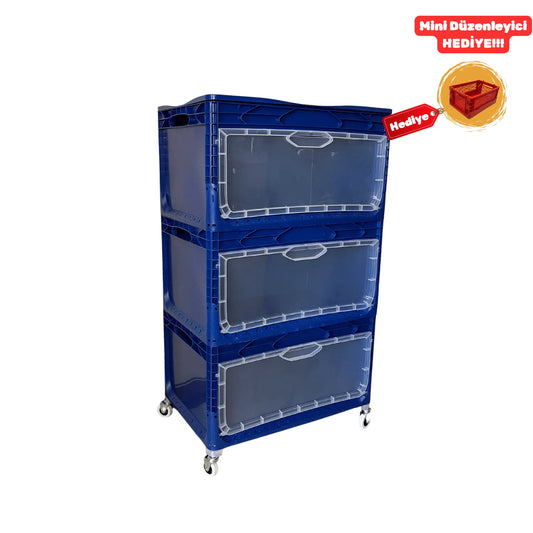 XL Tekerlekli Dolap 3R