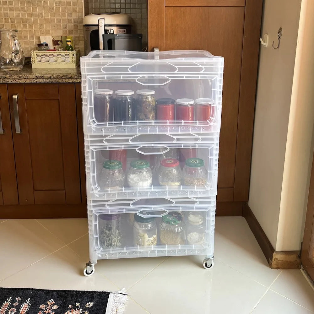 XL Tekerlekli Dolap 3R
