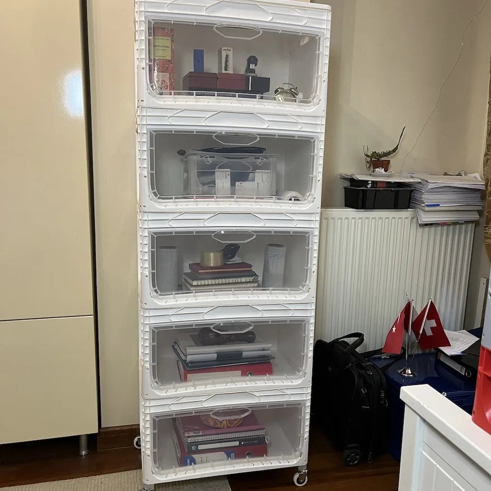 XL Tekerlekli Dolap 5R