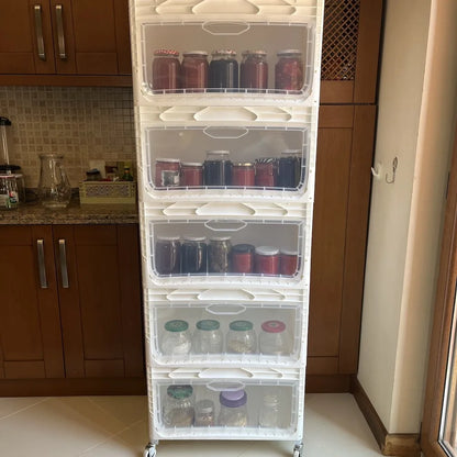 Yandan Kapaklı Plastik Kasa 60x40x32 cm