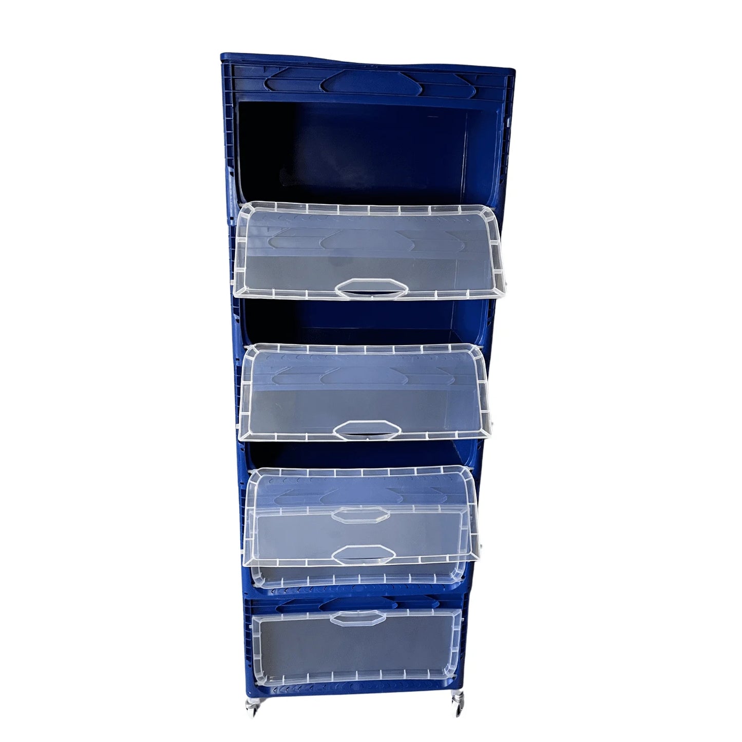 Yandan Kapaklı Plastik Kasa 60x40x32 cm