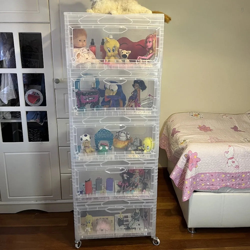 XL Tekerlekli Dolap 5R