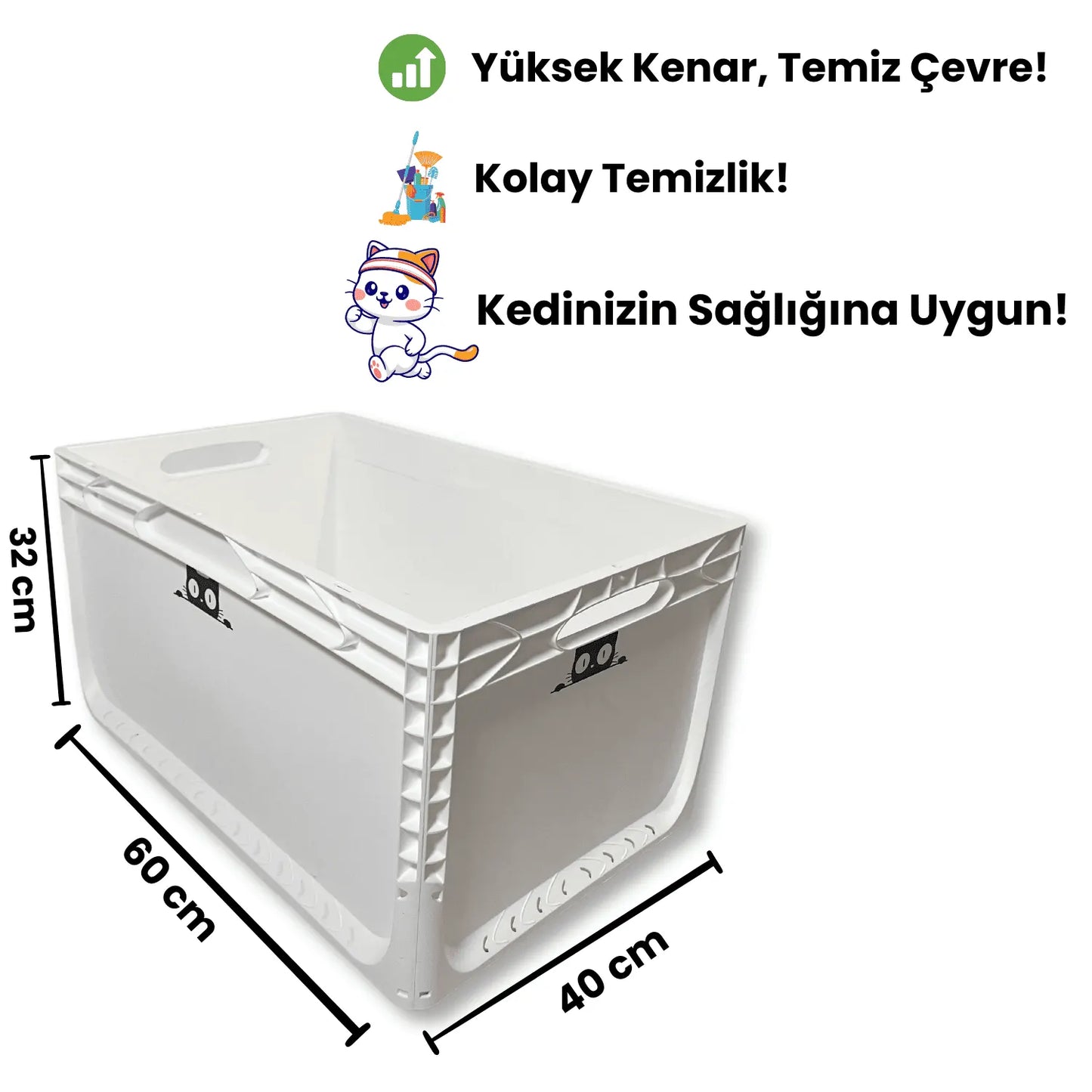 XXL Kedi Tuvaleti