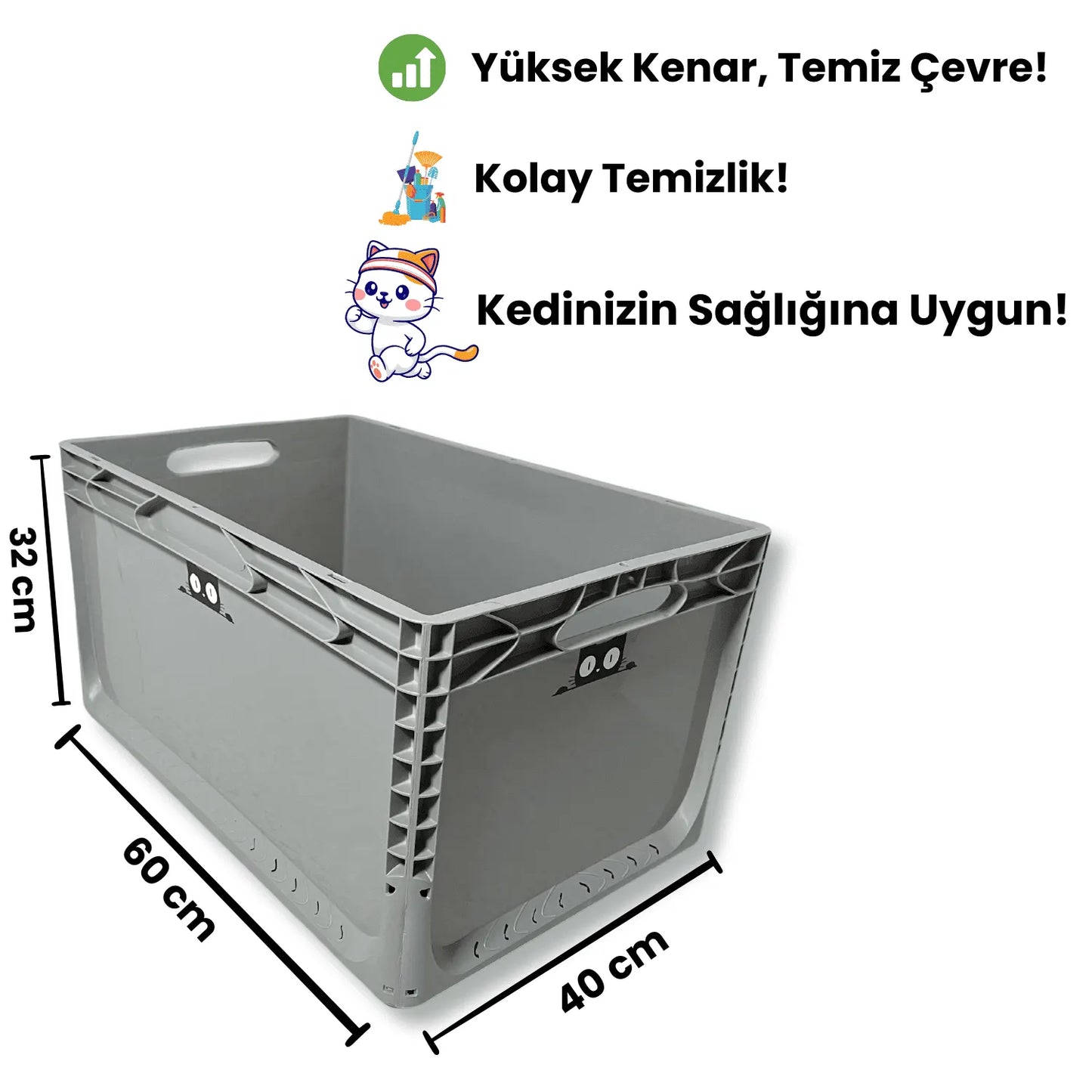 XXL Kedi Tuvaleti